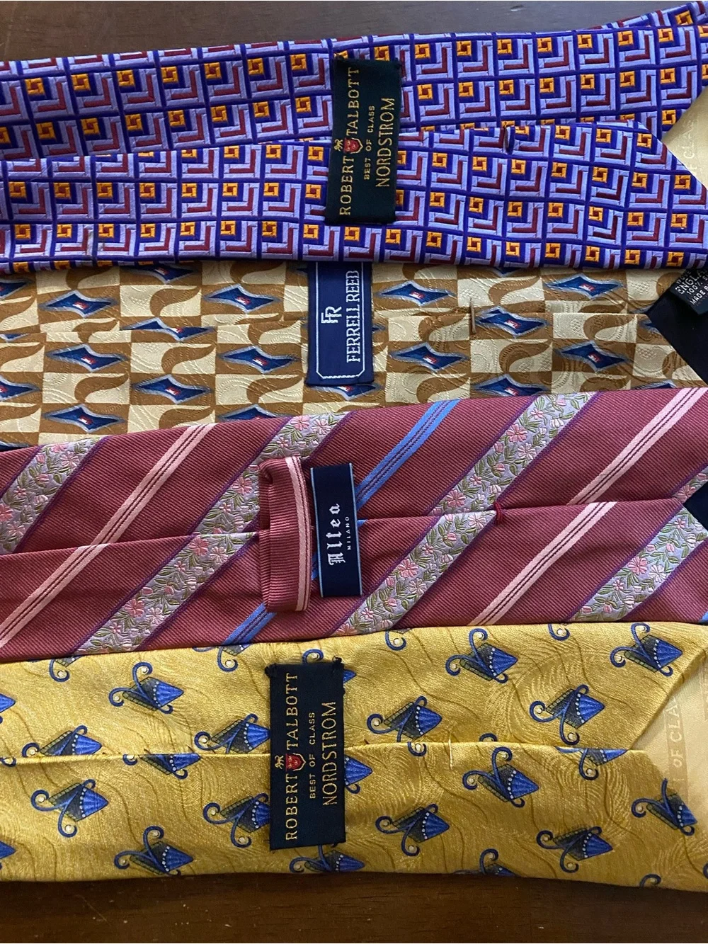 Luxury Men Ties Talbott, Milano, and more